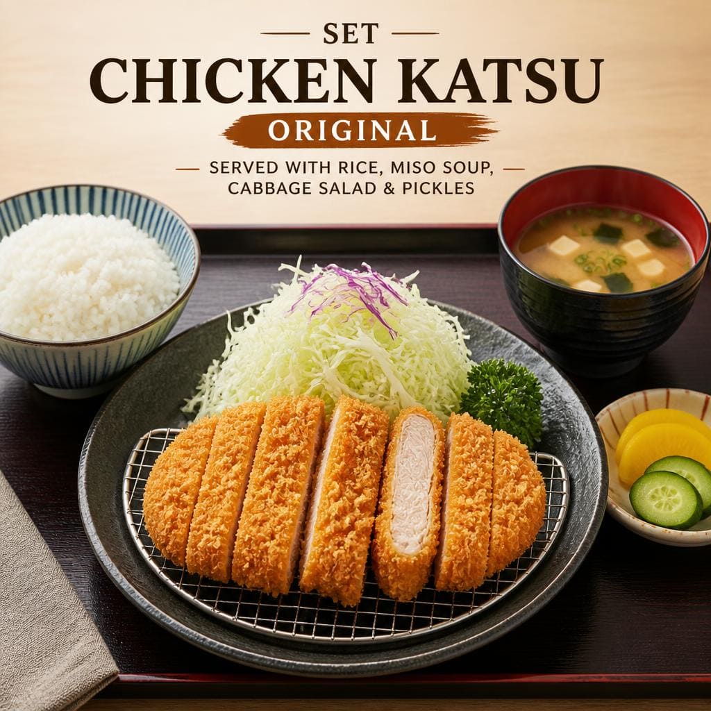 Set Chicken Katsu Original
